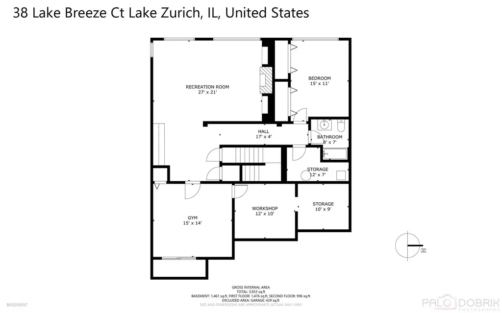 38 Lakebreeze Court Lake Zurich IL 60047