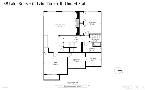 38 Lakebreeze Court Lake Zurich IL 60047