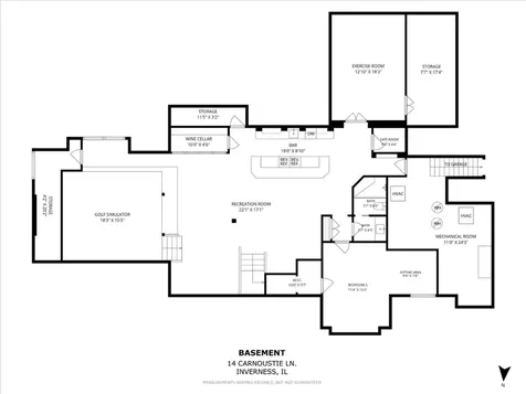 14 Carnoustie Lane Inverness IL 60067