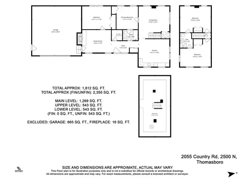 2055 County Road 2500 Road Thomasboro IL 61878