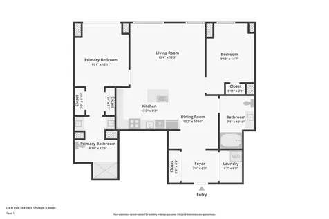 234 West Polk Street Chicago IL 60605