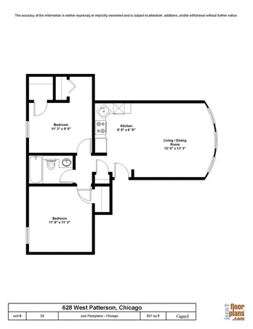 628 West Patterson Avenue Chicago IL 60613