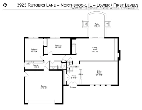 3923 Rutgers Lane Northbrook IL 60062