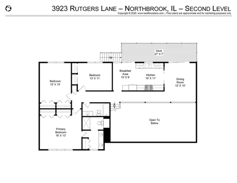 3923 Rutgers Lane Northbrook IL 60062