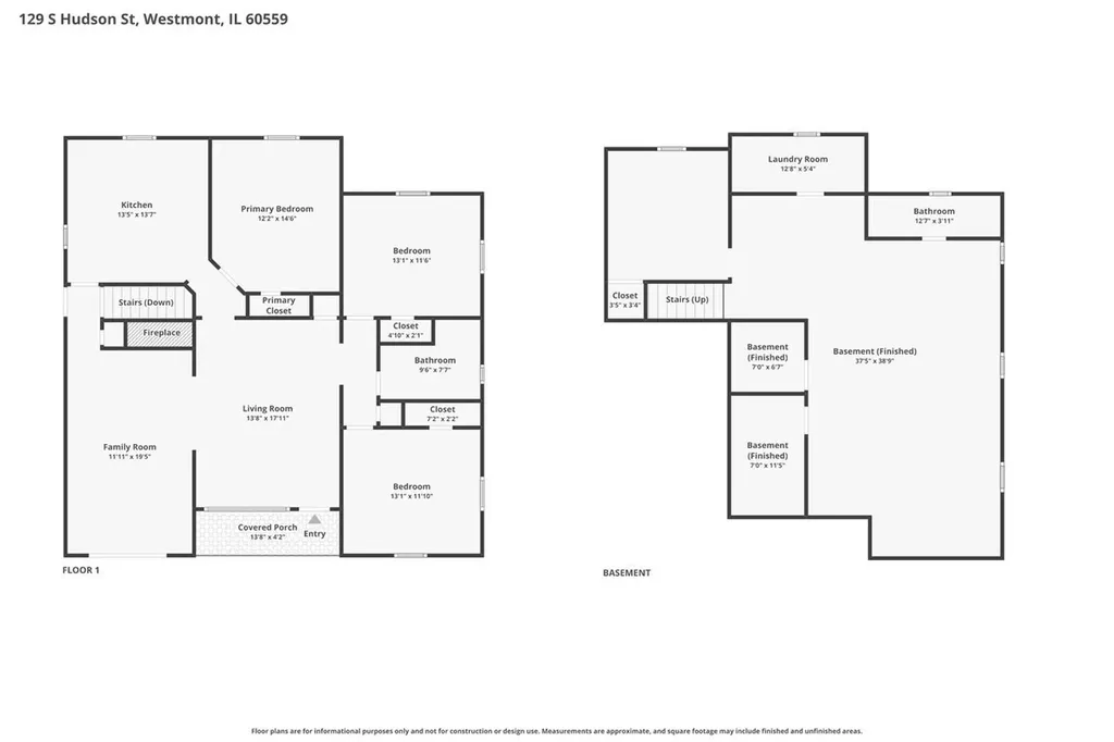 129 South Hudson Street Westmont IL 60559