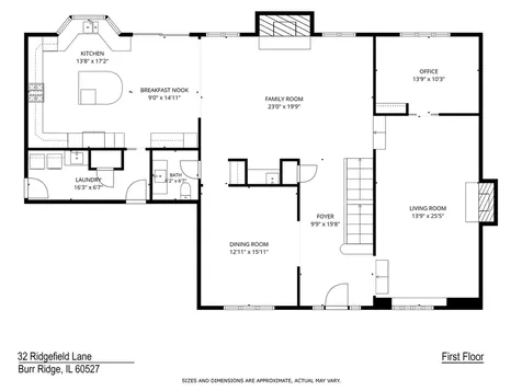 32 Ridgefield Lane Burr Ridge IL 60527