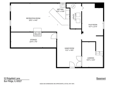 32 Ridgefield Lane Burr Ridge IL 60527