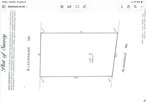 LOT 3 Blackhawk Drive Lake In The Hills IL 60156