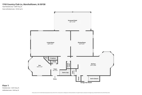 1743 Country Club Lane Marshalltown IA 50158