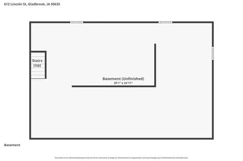 612 Lincoln Street Gladbrook IA 50635