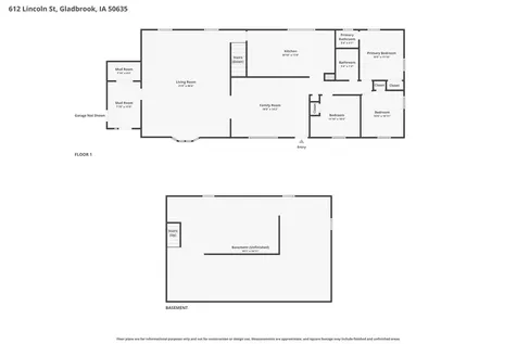 612 Lincoln Street Gladbrook IA 50635
