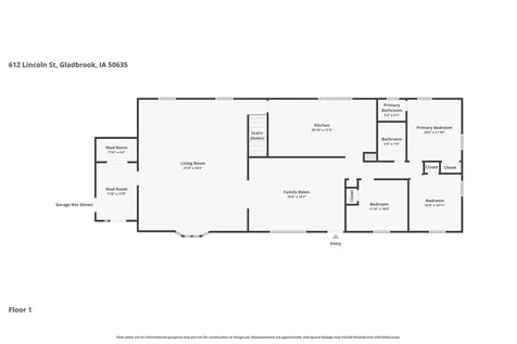 612 Lincoln Street Gladbrook IA 50635