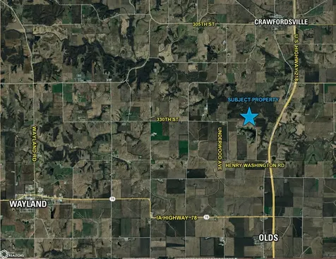 Underwood Avenue Crawfordsville IA 52621