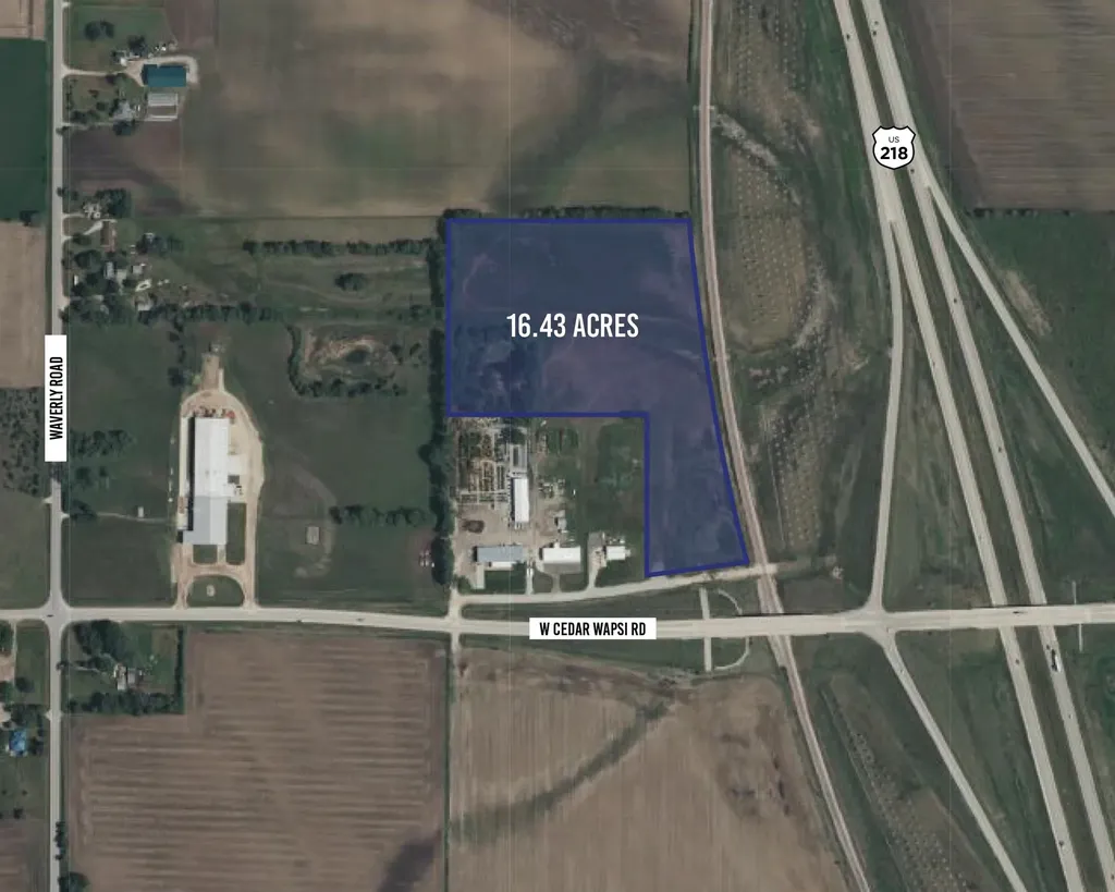 16.43 Acres W Cedar Wapsi Road Cedar Falls IA 50613