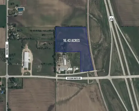16.43 Acres W Cedar Wapsi Road Cedar Falls IA 50613