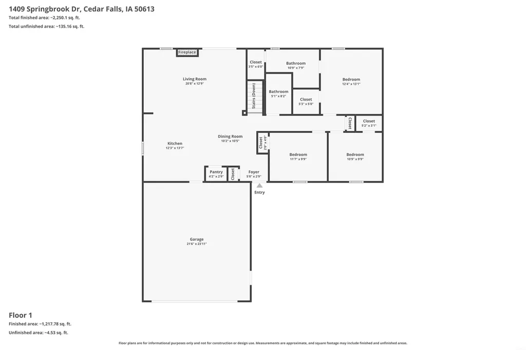 1409 Springbrook Drive Cedar Falls IA 50613