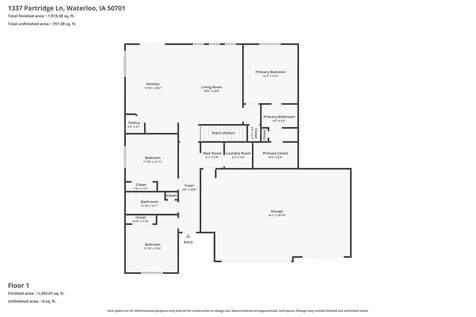 1337 Partridge Lane Waterloo IA 50701