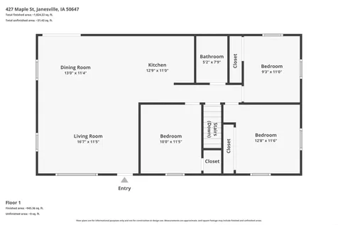 427 Maple Street Janesville IA 50647