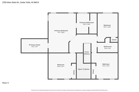 2703 Glen Oaks Drive Cedar Falls IA 50613