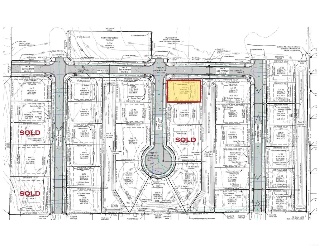 Lot 20 Souix Court Cedar Falls IA 50613