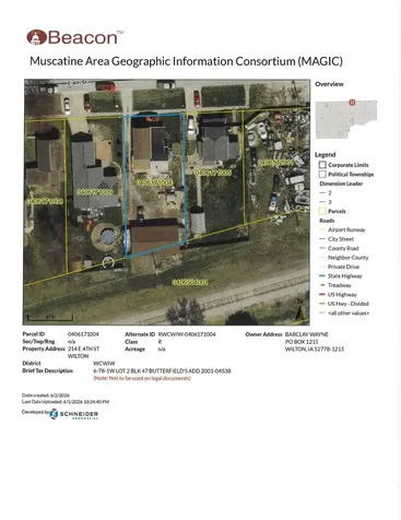 214 4th Street Wilton IA 52778