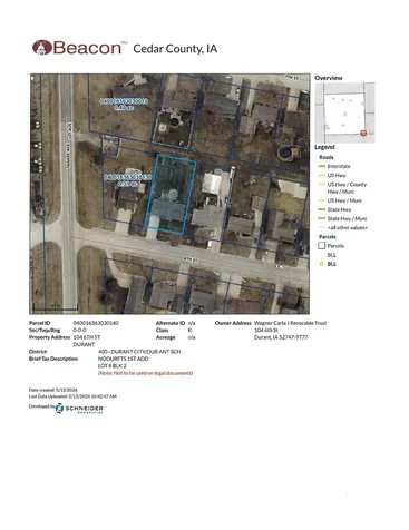104 6th Street Durant IA 52747