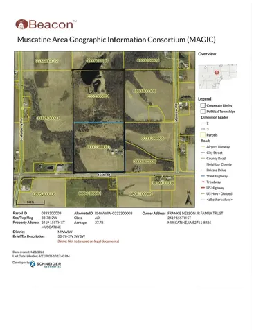 2419 155th Street Muscatine IA 52761