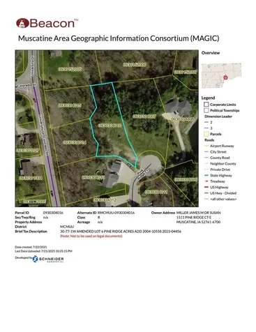 Lot 6 Pine Ridge Muscatine IA 52761