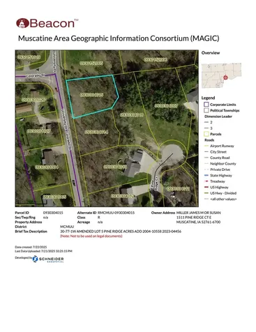 Lot 5 Pine Ridge Muscatine IA 52761