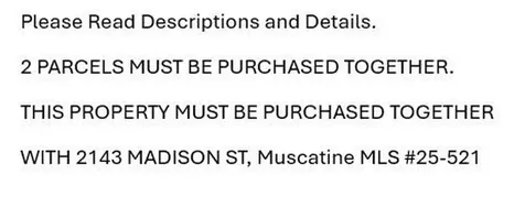3391 Water Street Muscatine IA 52761