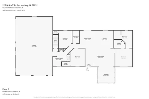 226 N Bluff Street Guttenberg IA 52052