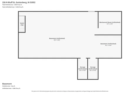 226 N Bluff Street Guttenberg IA 52052