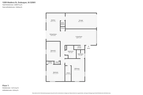 1209 Madera Dubuque IA 52001