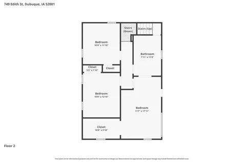 749 Edith Dubuque IA 52001