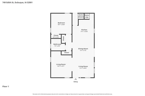 749 Edith Dubuque IA 52001