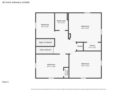 301 3rd Delaware IA 52036-0000