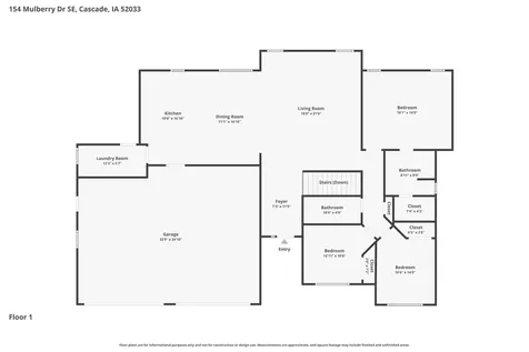 154 SE Mulberry Cascade IA 52033