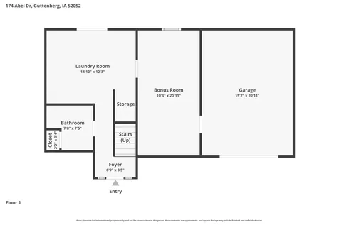 174 Abel Guttenberg IA 52052