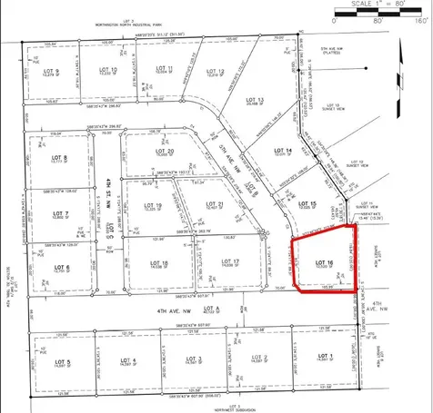 Lot 16 NW 5th Worthington IA 52078