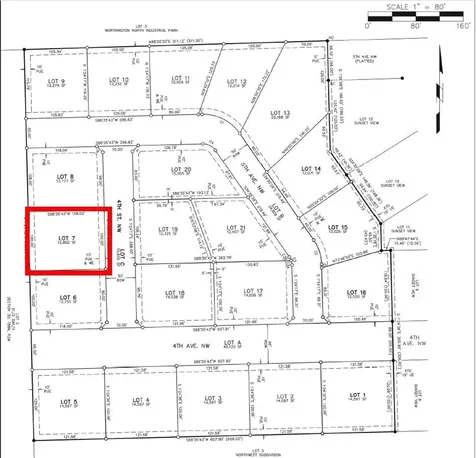 Lot 7 NW 4th Worthington IA 52078