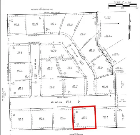 Lot 2 NW 4th Worthington IA 52078