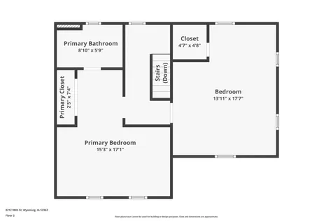 8212 98th Wyoming IA 52362