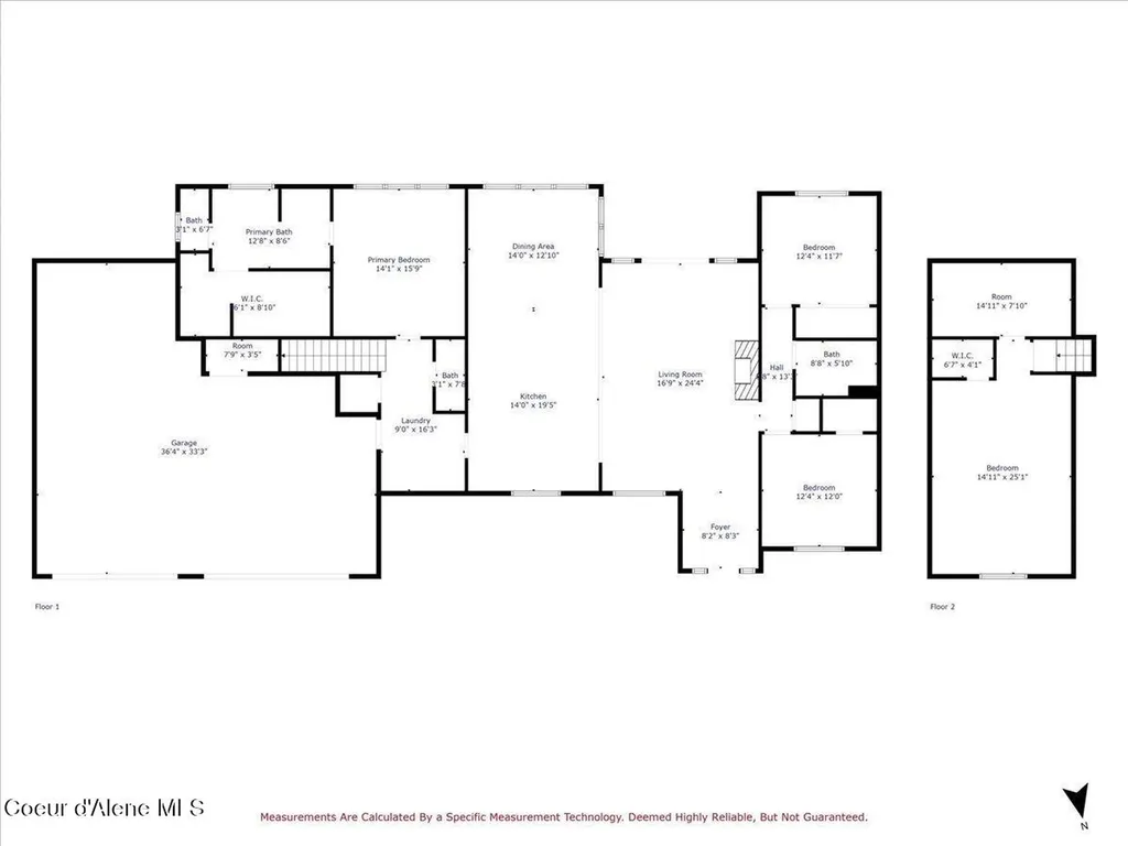 13357 N Spiral Ridge Trail Rathdrum ID 83858