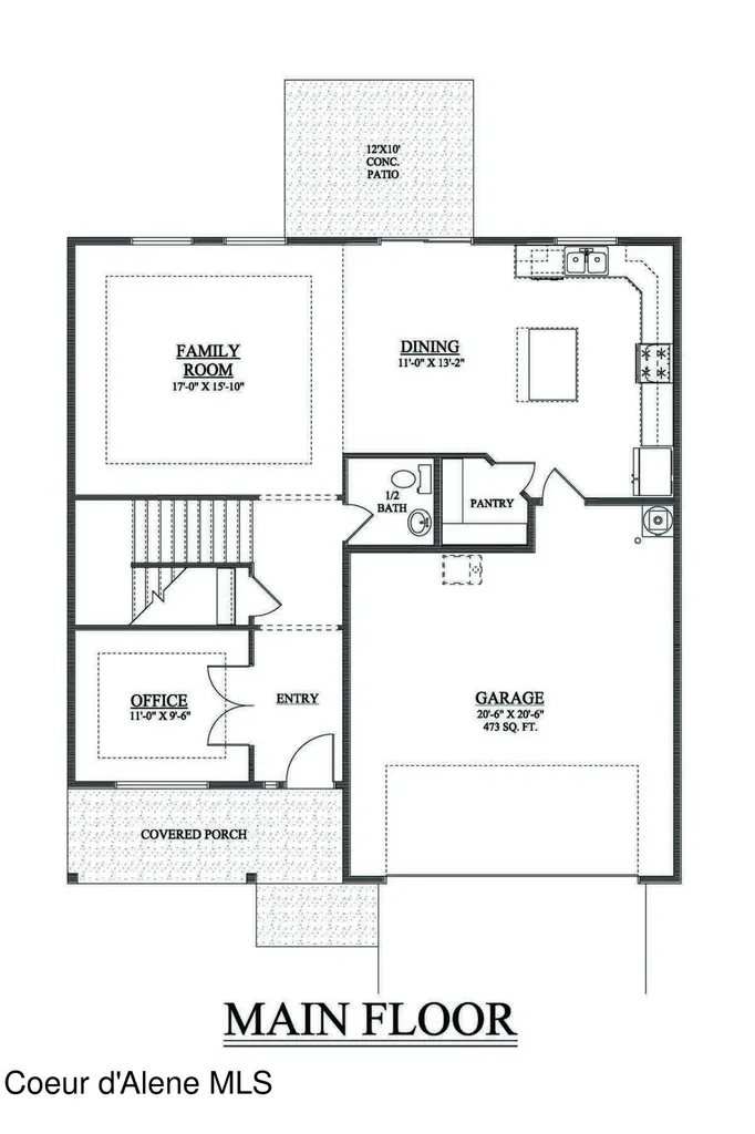10008 N Liverpool Loop Hayden ID 83835
