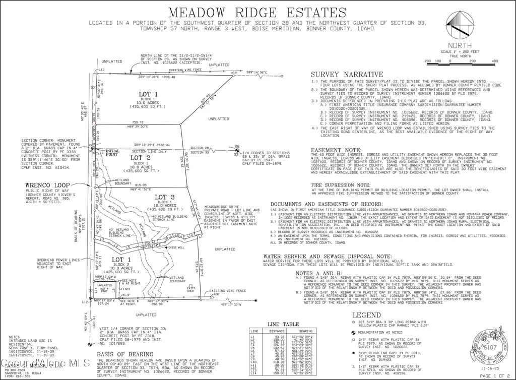 Lot 1 Wrenco Loop Sandpoint ID 83864