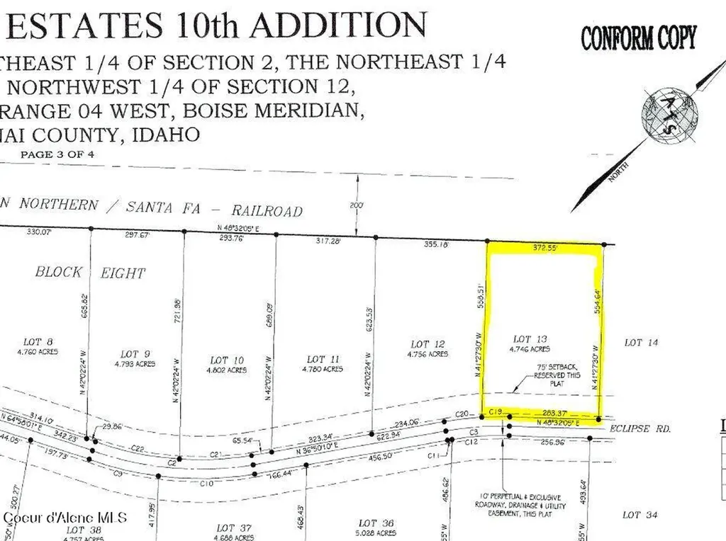 23477 N Eclipse Road Rathdrum ID 83858