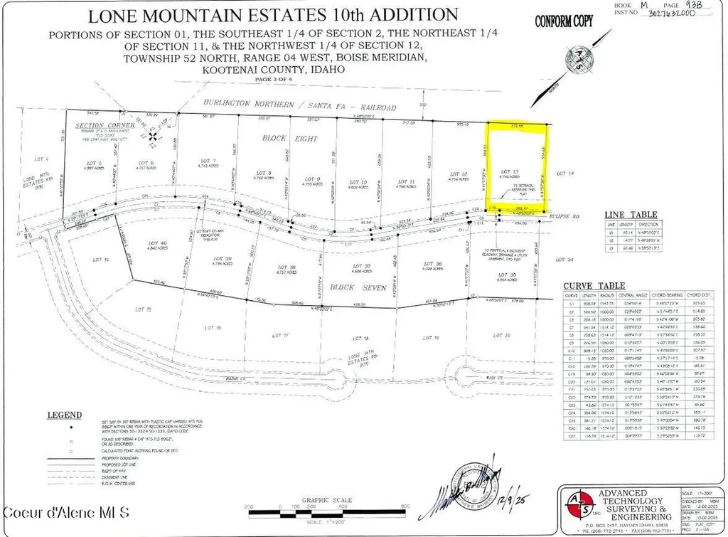 23477 N Eclipse Road Rathdrum ID 83858