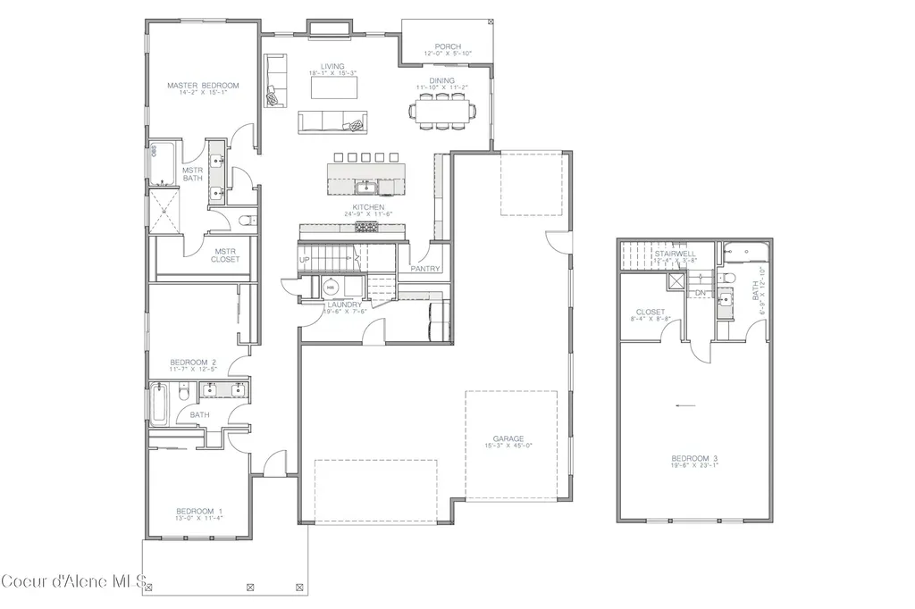 1243 E Sleeping Deer Avenue Hayden ID 83835