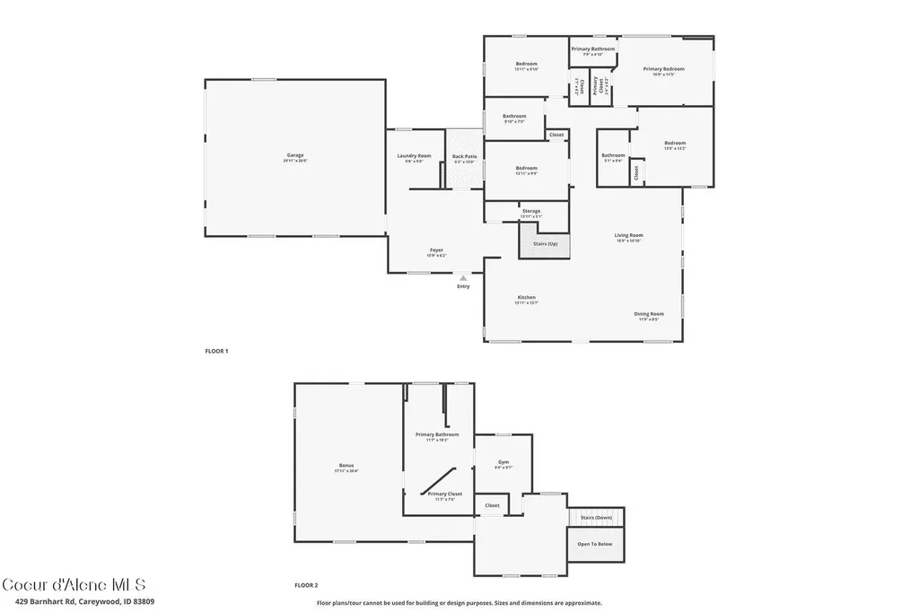 429 Barnhart Road Careywood ID 83809