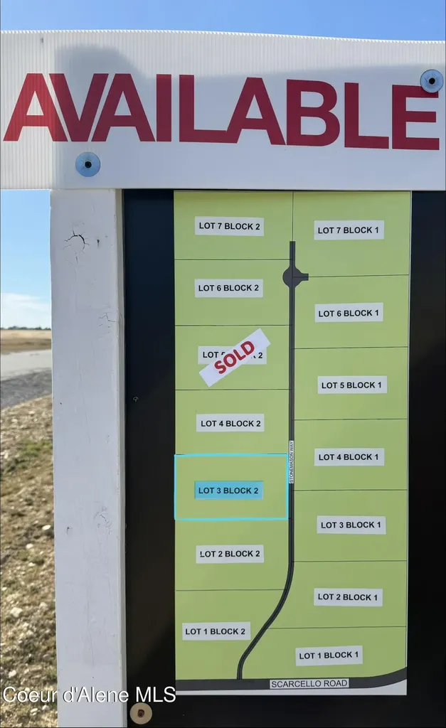 Nka N Stonemason Way (lot 3 Block 2) Rathdrum ID 83858